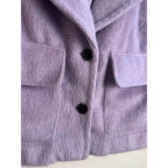 A New Day purple fuzzy coat size XXL - Picture 4 of 10